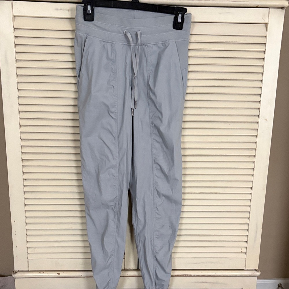 Lulu Light Gray Dance Studio Jogger
